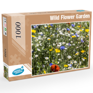 Wild Flower Garden 1,000 piece Jigsaw Puzzle.